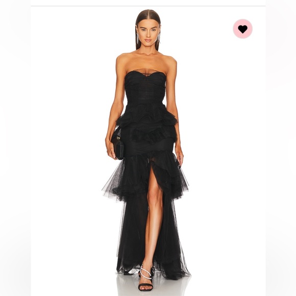 Black ALAI Gown - Michael Costello - Picture 1 of 1